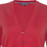 Suéter Tommy Hilfiger Feminina WW0WW18099-657 XL Bordo