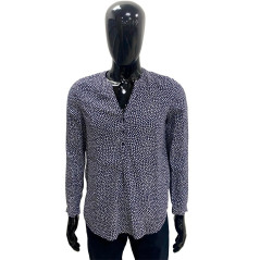 Blusa Tommy Hilfiger Feminina WW0WW19322-434 08 - Azul...