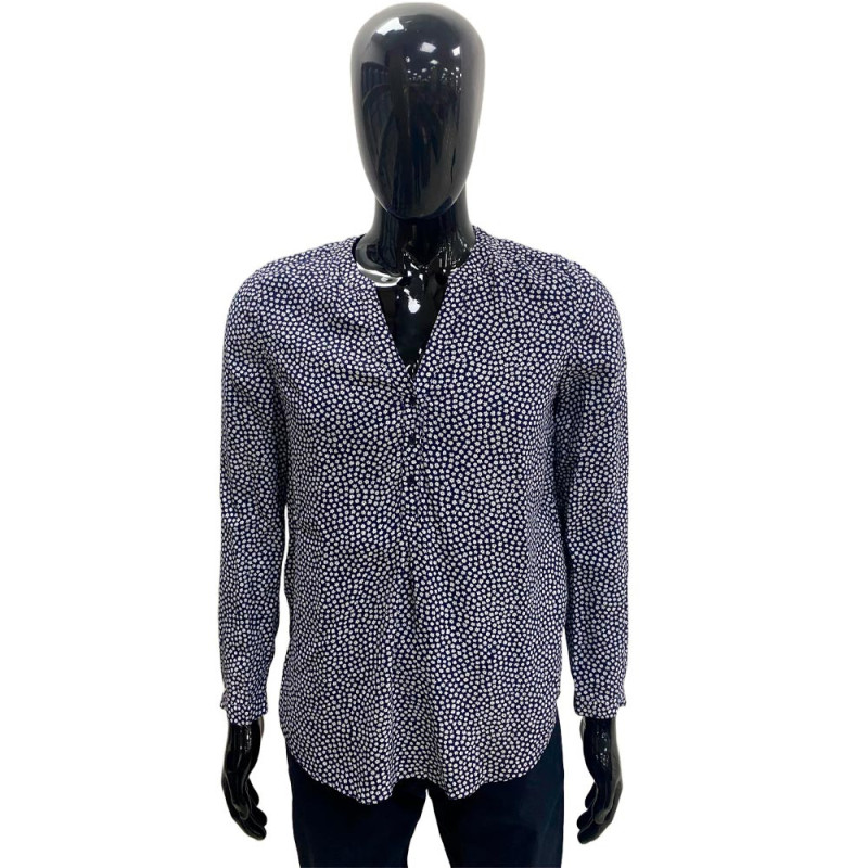 Blusa Tommy Hilfiger Feminina WW0WW19322-434 08 - Azul Com Detalhe