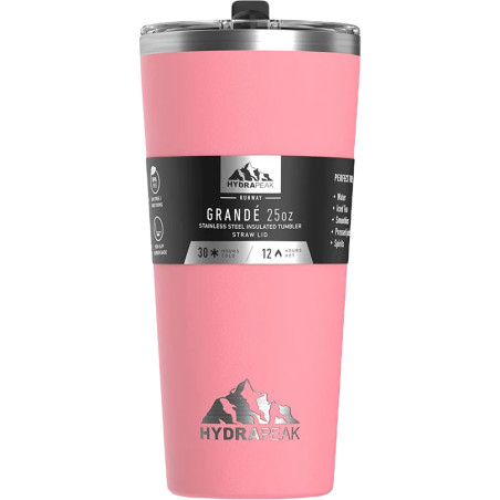 Hydrapeak Thermal Tumbler HP-GRANDE-25 739ML Bubblegum