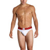 Calzoncillo Calvin Klein Masculino U8807-100 M Blanco Rojo