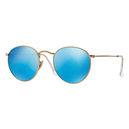 Óculos Ray Ban RB3447 112/4L 50 Azul/Dourado - Masculino