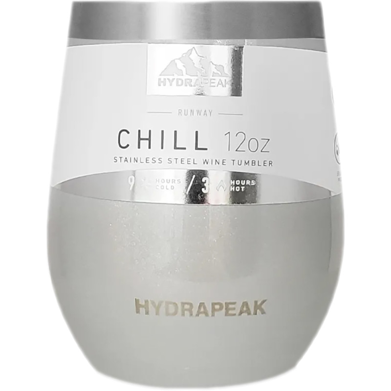 Copo Térmico Hydrapeak HP-WINE-12-WHITE 350ML - Branco