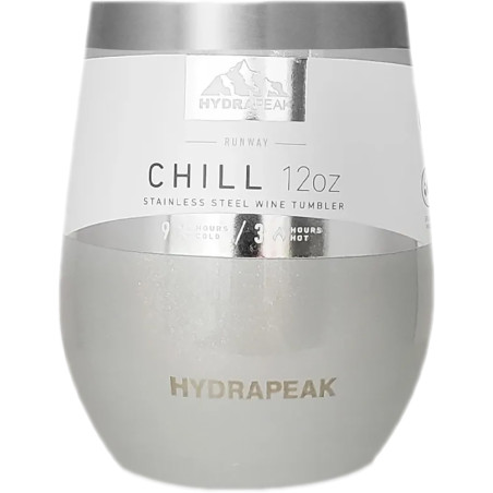 Copo Térmico Hydrapeak HP-WINE-12-WHITE 350ML - Branco