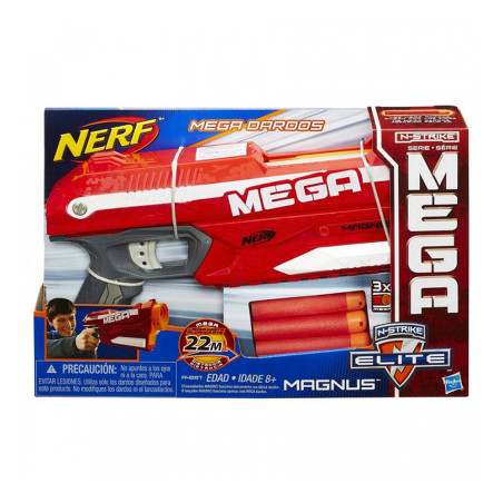 Nerf N-Strike Magnus - Lanzador Hasbro con 3 dardos
