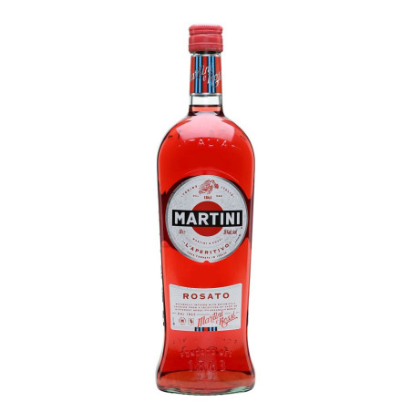 Vermouth Martini Rosato 15% 1LT - vermute frutado Vermute fresco