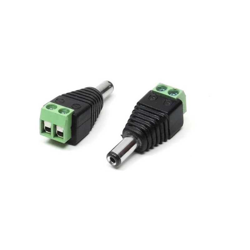 Adaptador Vizzion Conector Borne P4 x Plug Cat 5