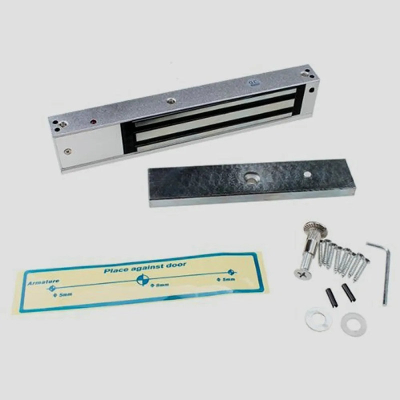Cerradura Magnética Vizzion VZ-K4H250S 12-24V para acceso