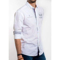 Camisa La Martina Masculino EQ.JMCM60 06 - Branco