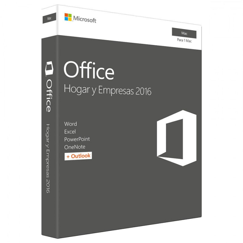 Microsoft Office 2016 Casa y Empresas para Mac - W6F-00937
