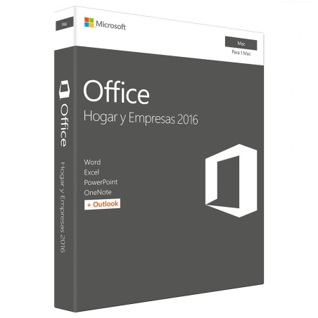 Microsoft Office 2016 Casa y Empresas para Mac - W6F-00937