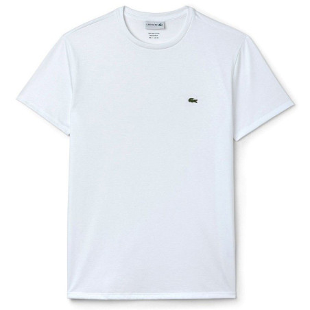 Camiseta Lacoste Masculino TH6709-001 08 - Branco