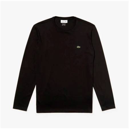 Camiseta Lacoste Masculino TH6712-031 Tamanho 08 - Preto