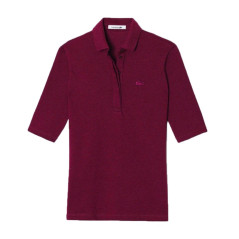 Camiseta Lacoste Polo Feminina PF6763-SVN 38 - Vermelho...