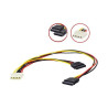 CABO HLD SATA FORCA P/ 2 HD (SERIAL ATA) - HLD FORZA 2 SATA