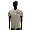 Camiseta La Martina Polo Masculino EQ.KMP606 03 Royal Branco