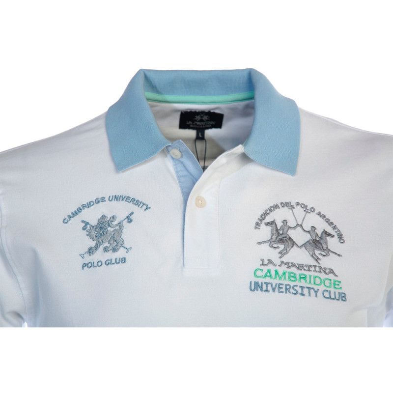 Camiseta Masculina Cambridge 04 La Martina - Branco - Casual