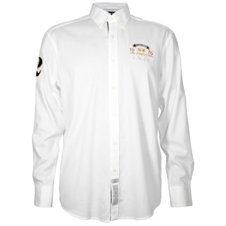 Camisa La Martina Masculino EQ.KMC608-03 M - Branco