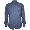 Camisa La Martina Masculino Lisa 02 S Marinho Regular
