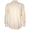 Camisa La Martina Masculino Lisa 06 X Khaki Regular