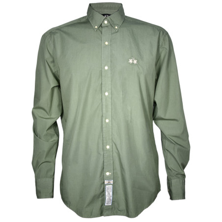Camisa La Martina Masculino Lisa Duck-05 XL Green Regular
