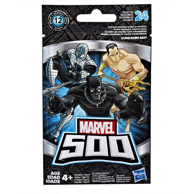 Figuras Sorpresa Marvel 500 Serie 12 Hasbro - E1305 2 pulgadas