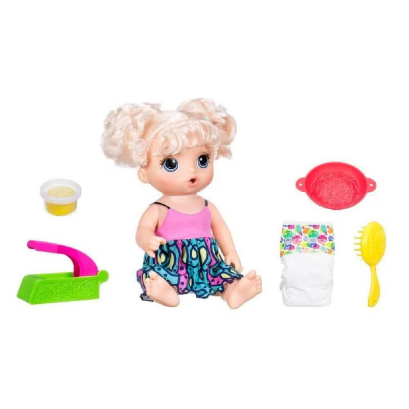 Boneca Hasbro Baby Alive Adora Macarrão Loira - C0963