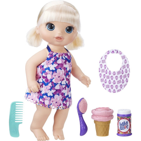 Hasbro Baby Alive Magic Ice Cream Doll Blonde C1090