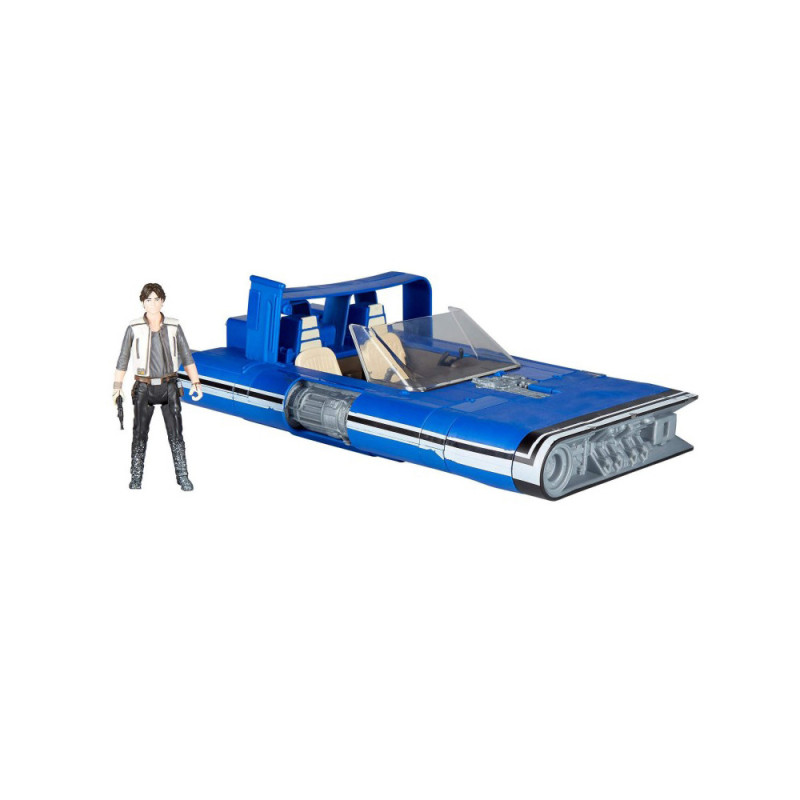 Nave Star Wars Hasbro E1263 Land Speeder con Han Solo