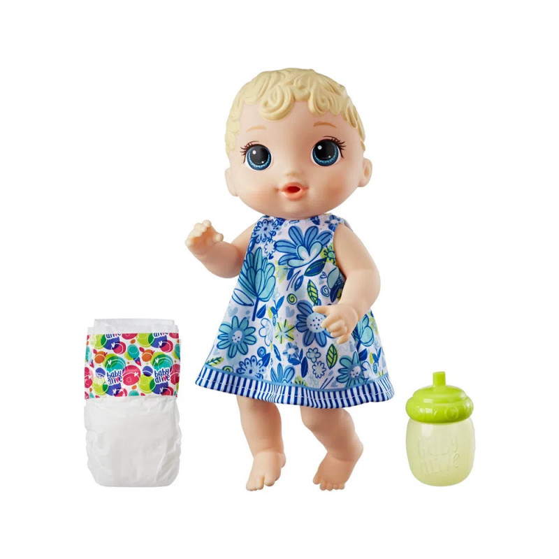 Boneca Hasbro Baby Alive Hora do Xixi Loira - E0385