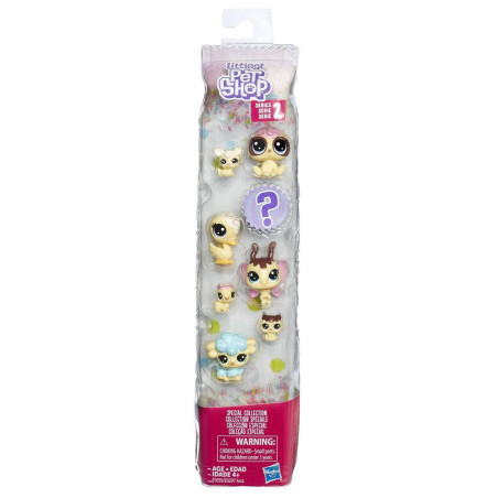 Juguete Hasbro Littlest Pet Shop E1059 - Friends Pack Vanilla