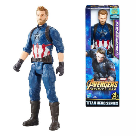 Hasbro Titan Heroes Captain America E1421 - 12-inch