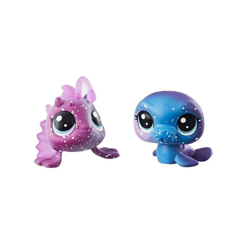 Brinquedo Hasbro Littlest Pet Shop E2580 Pack 2 Aquatic