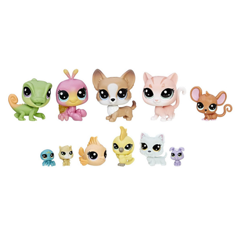 Hasbro Littlest Pet Shop Toy C1674 - Pack of 4 Pets