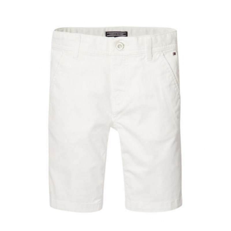 Pantalón corto infantil Tommy Hilfiger KB0KB03932-123 - Blanco