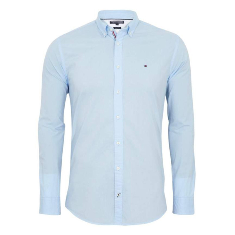 Tommy Hilfiger Men's Cotton Shirt C8878B4597 L Navy