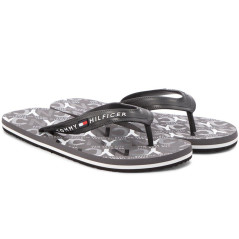Chinelo Tommy Hilfiger Masculino FM0FM01361990-990 42 Preto