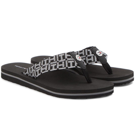 Chancla Tommy Hilfiger Mujer FW0FW02364990-990 Negro