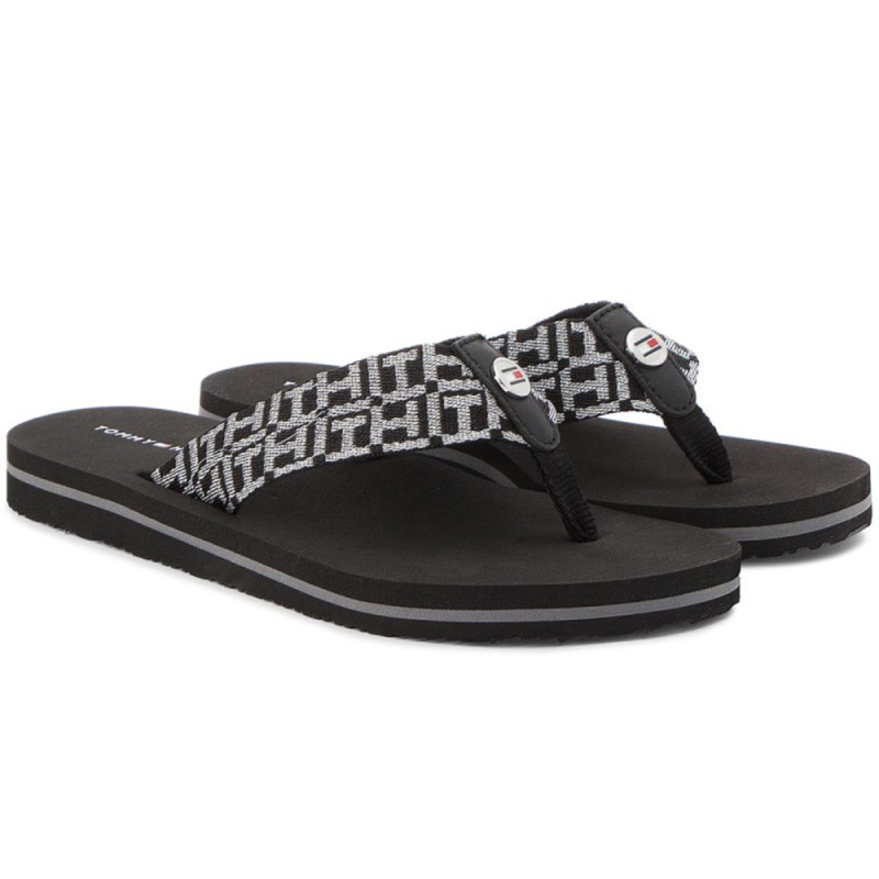 Chancla Tommy Hilfiger Mujer Negro FW0FW02364990-990