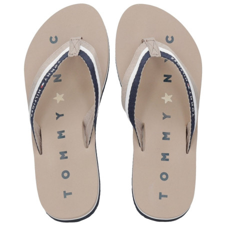 Chinelo Tommy Hilfiger Feminina FW0FW02370068-068 39 Beige