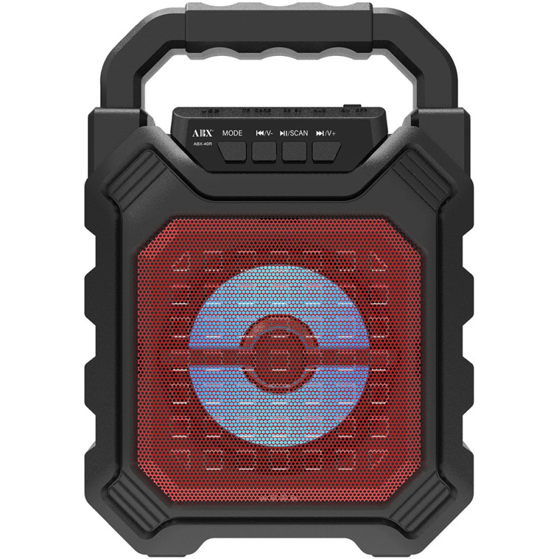 Speaker Audiobox ABX-40R-BK Radio USB Portatil Bluetooth 800W 24CM Preto