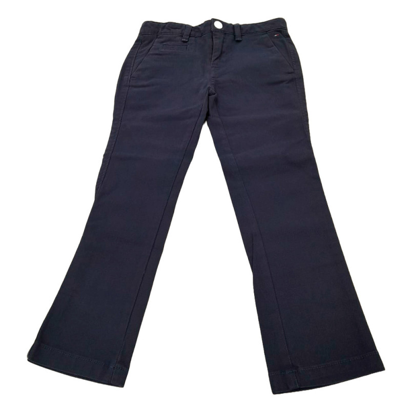 Calça Tommy Hilfiger Infantil Feminina KB0KB03808-002 04 - Azul Marinho
