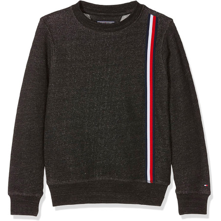 Abrigo KB0KB03812-063 Tommy Hilfiger, talla 12 - Gris