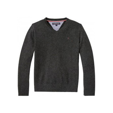 Suéter Tommy Hilfiger  Masculino KB0KB03900-064 06 Cinza