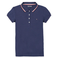 Camiseta Tommy Hilfiger Polo Infantil Feminina...