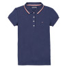 Tommy Hilfiger Girls' Polo KG0KG03391-002 Size 08 Navy