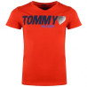 Tommy Hilfiger Girls' T-Shirt KG0KG03438-610 Size 08 Red