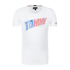 Camiseta Tommy Hilfiger Infantil Feminina KG0KG03440-123...