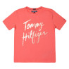 Camiseta Tommy Hilfiger Infantil Feminina KG0KG03441-608 08 Vermelho