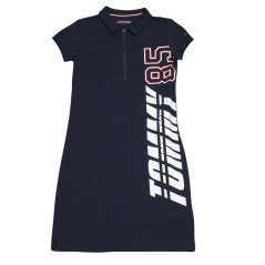 Vestido Tommy Hilfiger Infantil Feminina KG0KG03465-002...